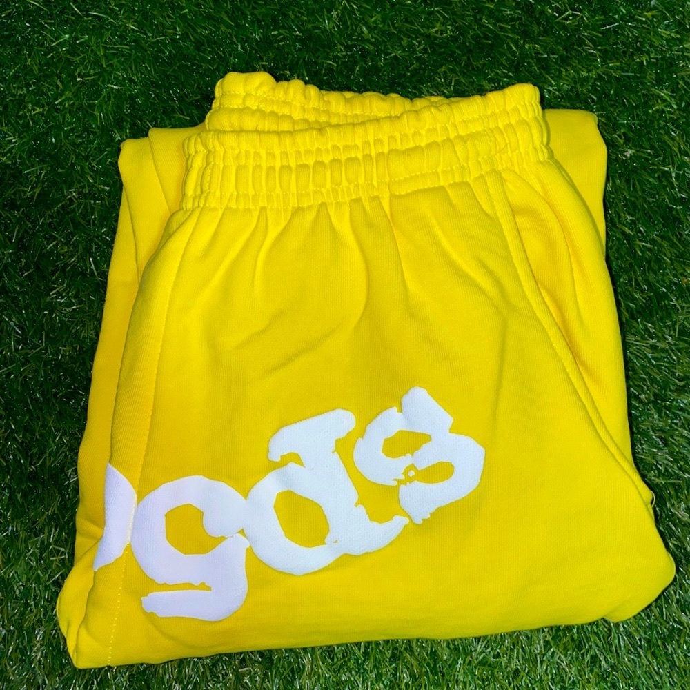 Young Thug - Sp5der Worldwide Yellow Sweatpants